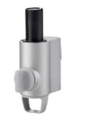 Atdec 881493012820 Post Channel Clamp For Awm Mounting Hardware Silver Awm-lc-s