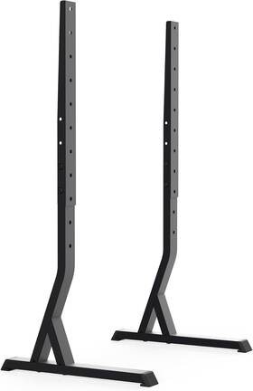 Stl41 Av Universal Tv Stand For 25 Inch -65 Tvs 100 Lbs Capacity Black