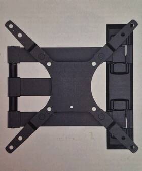 Nx-fmsa1337 Avarro Nxfmsa1337 Full Motion Small Tv Wall Mount Swivel Bracket W Box For 13-37 Inch Tvs