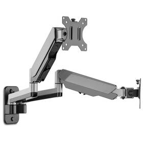 Avlt-dm10-1 Avlt Dual Extended 13 Inch -32 Monitor Wall Mount Fits Two Flat/curved Computer M