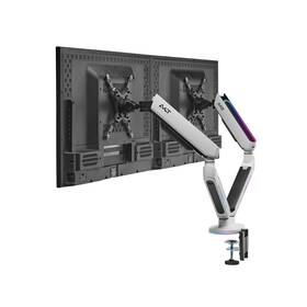 Avlt-dm83-1 Avlt Dual 27 Inch -43 Rgb Gaming Monitor Arm Desk Mount Built-in 20 Ligh
