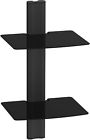 Avt2 Kanto Wall Mounted Av Shelf Black 800152718019