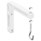 Aw6q Quartet Wall-mount Bracket For Projection Screen Plastic 6-3 4 X 1-1 7-1 2 White 718575601170