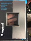 Awm1g2ms4 On-q-legrand Brushed Stainless 1-gang 785007024258