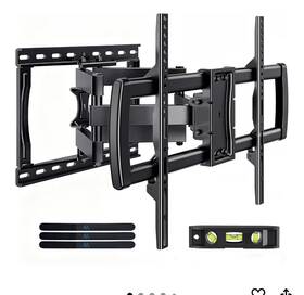 Ax01mb01 Ax Waber Full Motion Tv Wall Mount 32-85 Inch Vesa 600x400 Max 132lbs Level