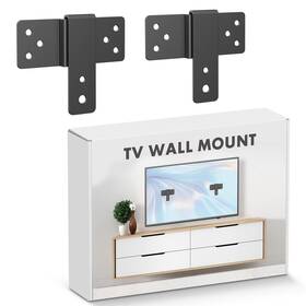 32-100 Bangjia 797417199679 No Stud Ultra Slim Mount - Fits Inch Tvs 150lbs Max Led/lcd Flat Screens
