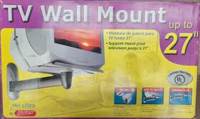 Barkan 818212000264 Metallica Model 32 Tv Wall Mounting Bracket Rotate/tilt 95 Lbs Up To 27 Inch