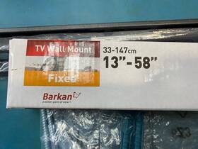 E304 Barkan 818212002374 13 Inch 58 Fixed Tv Wall Mount 400 X Vesa Up To 55lbs