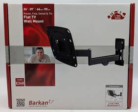 E240 Barkan 850028002711 Flat Tv Monitor Wall Mount 26 Inch -39 Rotate Fold Swivel And Tilt New