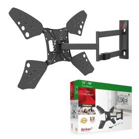 B01bbxpah2 Barkan Long Tv Wall Mount 13-80 Inch Full Motion Articulating - 4 Movement Flat