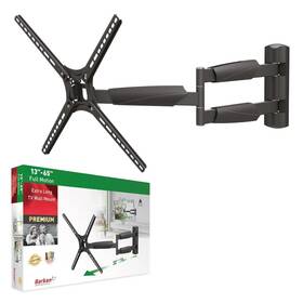 Bm343xl2 Barkan Long Tv Wall Mount 13-65 Inch Full Motion Articulating - 4 Movement F
