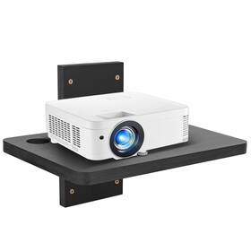 Blk001 Bearut Small Mini Projector Shelf/projector Wall Mount Floating Shelf/router Shelf/m