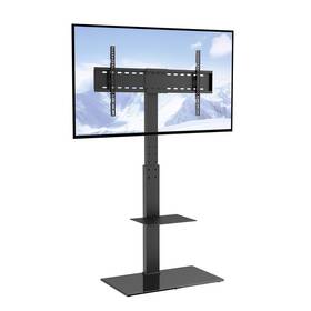 Lddszjgdzxg85g9 Bentism Modern Universal Floor Tv Stand Mount Swivel For 32 Inch