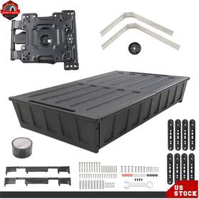Ber826395 Berliii Weatherproof Outdoor Tv Hard Cover&bracket Combo Easy Install For 32-44in Black