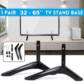 K103910q4up45231 Bestoyard Universal Table Top Tv Pedestal Stand Mount Feet Base For 32-65 Inch Lcd Led Usa