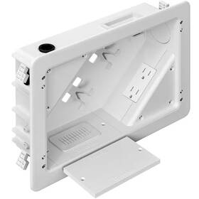 Bibivis 313047228208 In-wall Tv Box With Flange Cord Hider For Wall Mounted Cable Bracket Lv Ca