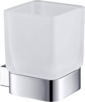 Ba02 Blossom 842708104402 Wall Mounted Toothbrush Holder Solid Brass With Glass For Bathroom Decor