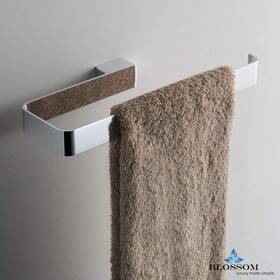 Ba02 Blossom 842708108509 Chrome Towel Bar Solid Brass Wall Mounted Holder For Contemporary Bathrooms