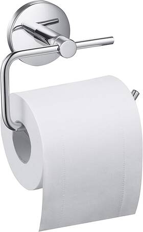 Ba02 Blossom 842708108721 Modern Sleek Chrome Toilet Paper Roll Holder Durable Wall Mount In Solid Brass