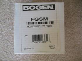 Fg20 Bogen 765368481716 Fgsm Swivel Mount For Fg20/30 Black