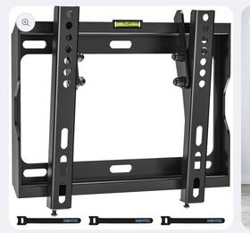 110sb Bontec Tilting Tv Wall Mount For Most 17-45 Inch S Model Black