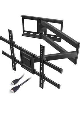 1ni1107-dz-208 Bontec Tv Wall Mount With Extra Long Articulated Arm For 32-70 Inch Up To 132lbs