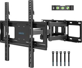 Bontec 313053321382 Full Motion Tv Wall Mount For 23-70 Inch Tvs Hold Up To 99 Lbs Max Vesa