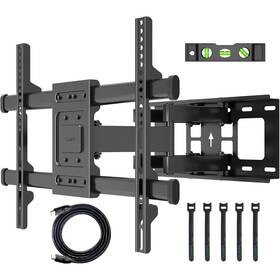 Ct135 Bontec Full Motion Tv Wall Mount For 32-85 Inch Led Lcd Oled Tvs