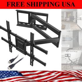 Ct139m Bontec Tv Wall Mount With Extra Long Articulated Arm For 32-75 Inch Tvs Holds U