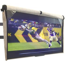 Tc-43-ofbg Bozzcovers Outdoor Tv Cover 40 42 43 Inch - With Front Flap Weatherproof Waterproof