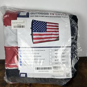 Tc-65-wzf Bozzcovers Outdoor Tv Cover 60 65 Inch - With Zipper Weatherproof And Waterproof 360 D