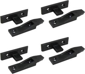 35262 Brand Heyous 4 Sets 68mm And 60mm Abs Cabinet Hanging Partition Clip Furniture