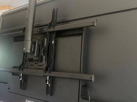 Branded 313043921912 Ceiling Tv Mount Hanging For 37-75 Inch Flat Or Curved Tvs Up To 99 Lb