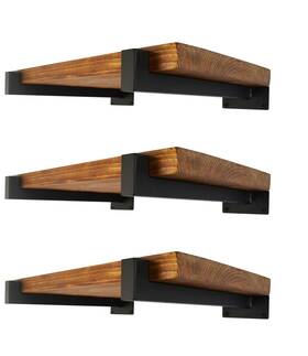 Sb-13blk Branded Shelf Bracket 13 Inch Black Brackets Wall