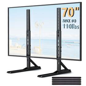 99741451640 Branded01 Universal Table Top Tv Stand For 22 - 70 Inch Flat Screen Lcd Tvs Premium Heigh