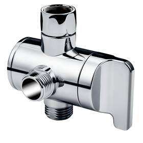 Pba0907-01 Bright Showers Shower Arm Diverter Valve For Hand Held Showerhead And Chrome