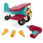 Bt2517z Battat Airplane Toy Vehicle Assembly Playset With Functional 696398065754