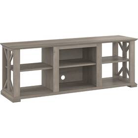 Hov160dg-03 Bush Furniture Homestead Tv Stand Screens Up To 70 Inch Driftwood Gray