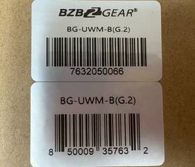 Bzbgear 850009357632 Universal Ptz Camera Wall Mount Black P/n Bg-uwm-b