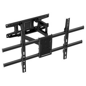 B092v2ftvp C-mounts Full Motion Tv Wall Mount Bracket Dual Articulating Arms Swivels Tilts