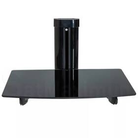 180151 Cablemaestro Adjustable Wall Mount Single Shelf For Tv Component Cable Box Console Bracket