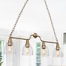 Chandeliers For Dining Room 4-light Modern Gold Light Fixture 32inch Island