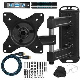 1232 Cheetah 548621216704 Alamb Articulating Arm Wall Mount Fits Inch Tvs Ultrawide Monitors And Displays U