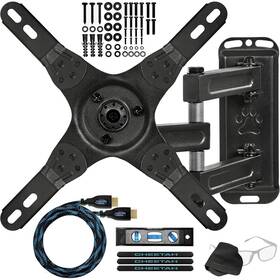 1255 Cheetah 548621217039 Alameb Full Motion Tv/monitor Arm Wall Mount Fits 1249 Inch Monitors Tvs And Ech