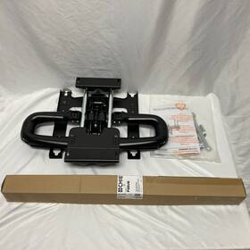 Chief 841872109237 Pnriwub Universal Flat Panel Dual Swing Arm Wall Mount Black