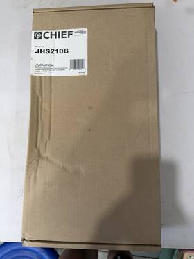 Chief Jhs210b J Series Flat Panel Ceiling Mount Bracket Black