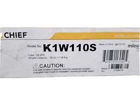 K1w110s Chief Kontour Dynamic Height-adjustable Wall Mount