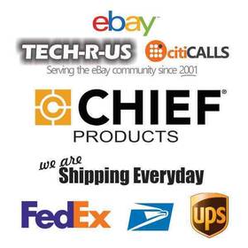 Rxf3 Chief Mfg. 841872176680 X-large Fixed Tv Display Wall Mount 49 Inch -98 Vesa Up To 250lbs Black