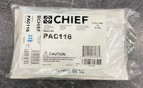 Pac116 Chief Steel Stud Drywall Anchor Kit 6 Pc Brand New