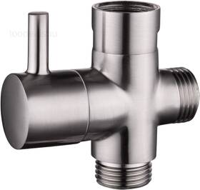 Dsf007na Ciencia Shower Flow Control Valve G1/2 Inch Brass 3 Way Brushed Nickle